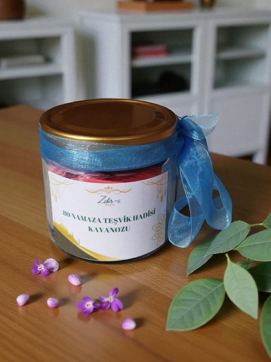 80 Namaza Teşvik Hadisi Kavanozu